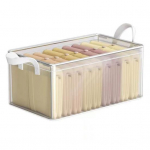 Eraldi seisev disainikast koos k&auml;epidemega, suure mahutavusega Kergesti puhastatav kokkupandav pesu