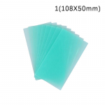 5 tk/komplekt kaitsev plastplaat(Pc) Katvus Ise-tumenemise Keevitusmaski Filter as the picture