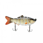 1 tk 10 cm/17 g 6 sektsiooni mitme liigendiga Minnow kalap&uuml;&uuml;gi landid Swimbait haugi lant Ujuv kunstlik k&otilde;va s&ouml;&ouml;t 379