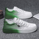 Moodsad Uued Meeste Kingad Meeste K&otilde;ik-sobivad Vabaaja Trend Valged Kingad Meeste Vabaaja Spordijalatsid Slip-on Lamedad Kingad Nelja Hooaja Meeste Kingad 39 khaki