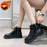 Papud veekindlad jalatsid Tursked naiste poolsaapad t&ouml;&ouml;platvormiga l&uuml;hikesed jalan&otilde;ud naistele stiilse Y2k uue saapaga. 35