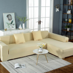 &Uuml;hev&auml;rvilised diivanikatted elutuppa Elastne diivanikate Stretch diivani kate L-kujuline diivan, vaja osta 2 tk. 1seat 90-140cm