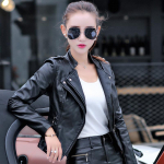 Women's Leather Jacket Autumn Short Leather Jacket Thickened Cotton Pu Leather Jacket Leather Jacket Women S