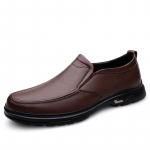 Meeste vabaajajalatsid Ehtsad Retro Outdoor Flats K&auml;sitsi valmistatud &otilde;mblusjalatsid vabaaja peoks Lehmanahast kingad 38 must