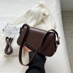 Kvaliteetne tekstuuriga naiste crossbody kott kevad-s&uuml;gis populaarne &uuml;hev&auml;rviline nahast &uuml;he &otilde;la kaenlaalune kott (20cm<Max Length<30cm)