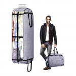 L&auml;bipaistev riidekott, kasutatav rippuvate r&otilde;ivaste hoidmiseks, veekindel ja k&auml;epidemega riidekott riidekapi hoidmiseks, &uuml;likonnakott, saab kasutada koos One Size hall