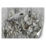 Taustapilt P&uuml;ha lootose lilled 100x70 h&otilde;be