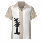 Hawaii s&auml;rk meestele, meeste vintage n&ouml;&ouml;pidega keeglis&auml;rgid l&uuml;hikeste varrukatega suvine rannas&auml;rk L