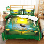 Moslemi mustriga tekikottide komplekt Voodipesu t&auml;iskasvanutele lastele Voodikomplekt M&auml;ngu tekkikott Tekikott Voodipesukomplekt EU Single 135x200cm