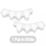 Silicone Toe Separator,Bunion Corrector Toe Spacers to Correct Bunions Toe Straightener Toe Stretcher Gel Toe Separators