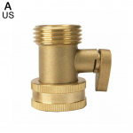 3/4 Aiavooliku sulgventiil Messingist Veevooliku Kraani &Uuml;hendus Aia Kastmiseks Liitmik Liitmik &Uuml;hendus Remont Sulge 2.76