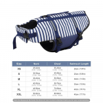 Triibuline koeravest ujumine lemmiklooma p&auml;&auml;stevest Suvine helkur kutsikate ujumistrikoo lemmikloomade riided v&auml;ikesele ja keskmisele suurele koerale XS oranž