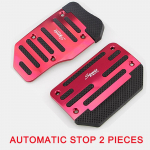 Universaalne v&otilde;idus&otilde;iduauto sportlik manuaalk&auml;igukast automaatne sidur gaas pidur jalgade mattide komplekt libisemiskindlad pedaalikatted alumiiniumsulam