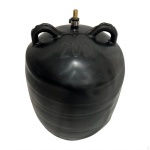 Plumbing Test Ball Inflatable Pipe Plug 7.8 in Tube in-ground Easy to Use Rubber Sewer for