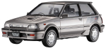 Hasegawa Toyota Starlet EP71 Turbo S Hilisem mudel Super Limited Plastikmudel 20473 1/24 (3 ust) valge
