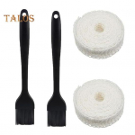 2 rulli 2 m lihav&otilde;rku rull silikoonharjadega Liha linnuliha singiv&otilde;rk Lihuniku n&ouml;&ouml;r v&otilde;rgurull Veise v&otilde;rgurull liha k&uuml;psetamiseks ja liha jaoks valge