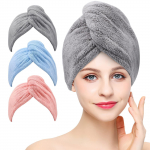 Mikrofiibrist korallifliisist kuiva juuksem&uuml;ts vett imav kiiresti kuivav turban kuiv juukser&auml;tik du&scaron;im&uuml;ts valge 70*25 cm