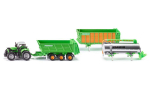 BorneLund SIKU Deuts Traktor JOSKIN Haagise Komplekt SK1848 & 1/87 green