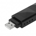 Kahekanaliline AIS-vastuv&otilde;tja USB-v&auml;ljundiga koos antenniga Roostevabast terasest Kokkupandav Kaasaskantav Paadi jaoks Merenduses