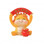 Kuju erksav&auml;rviline uusaasta jumalik v&auml;limus 2024 draakoni kujukeste miniatuurne t&ouml;&ouml;laua ornament E