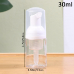 1 tk 30/50/60 ml vahutav seebipudel, t&uuml;hi plastvaht n&auml;opuhastusvahend pumbapudel, t&auml;idetav losjooni &scaron;ampooni jaotur 30ml