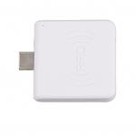 Mobiiltelefoni OTG USB kaasaskantav kaardilugeja C-t&uuml;&uuml;pi liidesega UHF RFID pihuarvuti valge