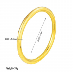Naiste Hiina stiilis titaanterasest &otilde;nnistussooviga k&auml;ev&otilde;ru - Kvaliteetne, vastupidav, tuhmumiskindel, moekas kingitus 55mm