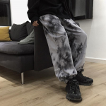 Elastsed Jogger Pant Naiste T&auml;navar&otilde;ivad Korea Harajuku Punk Hip Hop P&uuml;ksid Dressip&uuml;ksid P&uuml;ksid Riietus M