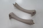 For Bmw 3 Series E90 2005 2011 Front Door Internal Pull Handle Right Left Set 2 Pieces Beige