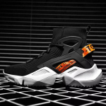 Vabaajajalatsid Meeste k&otilde;rge &uuml;laosaga pehme sokiga tossud hingavast v&otilde;rgust v&auml;lisjalatsid Suure suurusega kohandatud logoga pakend Drop Shipping jaoks 39