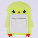 Helendavad silikoonl&uuml;liti katted Kawaii multifilmide loomade l&uuml;liti 3D kleebised Laste magamistoa elutoa kodukaunistus