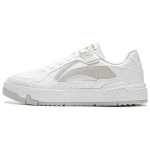 Li Ning Common 80s S&uuml;nteetilisest Nahast Moodsad Mugavad Libisemiskindlad Kulumiskindlad Madala S&auml;&auml;rega Rula Kingad Naiste toss Valge AGCU158-1 36⅓