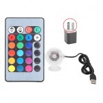 Plastikust LED Akvaariumi V&auml;rviline Gradient Veekindel Sukeldatav &Ouml;ine Prožektor Magevee Merevee jaoks