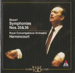 CD WOLFGANG AMADEUS MOZART, CONCERTGEB - Mozart: S&uuml;mfooniad nr. 35&36 WPCS21009 TELDEC 2000 Jaapan Klassikaline Kasutatud