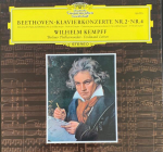 LP plaat LUDWIG VAN BEETHOVEN &bull; WILHELM KEMP - Klaverikontserdid Nr. 2 &bull; Nr. 4 138775 Deutsche Grammo Saksamaa Klassikaline Kasutatud