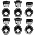 6/12 tk komplekt padrunid 6mm 6.35mm 8mm padrunihoidik graveerimis- trimmimismasin elektriline freesmasin freesl&otilde;ikuri tarvikud
