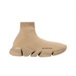 Balenciaga Speed 2.0 &Uuml;hev&auml;rvilised Taaskasutatud Kootud Tossud Beežid EU 39
