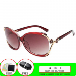 Uusimad p&auml;ikeseprillid Naiste p&auml;ikeseprillid Naiste prillid UV-vastased kandilised p&auml;ikeseprillid Aksessuaarid Retro Camellia Suveprillid naistele