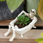 in The Bath Tub Skeleton Figurine Halloween Gift Horror Scene Decor Decoration for