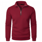 Meeste S&uuml;gis Talv Meeste Pool-lukuga Pullover Dressipluus K&otilde;rge kaelusega Raglaan Pikkade varrukatega Kapuutsiga Soojad Streetwear &Auml;ri Mantlid XL