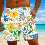 Meeste moe Hawaii mustriga elastse v&ouml;&ouml;kohaga vabaaja joogap&uuml;ksid rannap&uuml;ksid L