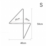Nurganagi Sepistatud Raud Puidust Riidenagi Loov Moodne Minimalistlik Riidekapp Muebles Para Hogar Avatud Garderoob Magamistoam&ouml;&ouml;bel L