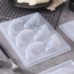 1 tk 6 auguga kala karpkala silikoonist koogivormid 3D seebi vormi valmistamine ise k&uuml;psetamise t&ouml;&ouml;riistad