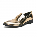 Kuumalt m&uuml;&uuml;davad meeste mokassiinid Euroopa Ameerika Pehme tallaga mugavad meeste nahast vabaajajalatsid Kontoripidu Mitmek&uuml;lgsed kingad 47 kuldne