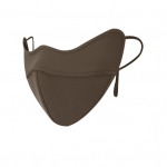 Tuulekindel n&auml;okaitse, hingav korduvkasutatav p&auml;ikesekaitse n&auml;okaitse, pestav termiline n&auml;okaitse meestele naistele jalgrattaga t&ouml;&ouml;tamiseks pruun