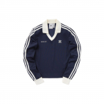 Adidas Originals X Sporty & Rich Adidas Trefoil X Sporty & Rich Triibulise Logoga Pikkade Varrukate T-s&auml;rk Naiste Topid Tindi-Must IN5248 XS