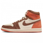 Air Jordan 1 Retro High OG Dusted Clay Naiste Tossud Pruun Kaka-Wow Liivakallas FQ2941-200 37.5