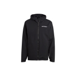 Adidas Multi 2L Rain.Rdy Spordijakk Kapuutsiga Matkamiseks ja Veekindel Meeste Jakk Must IP1435 M black