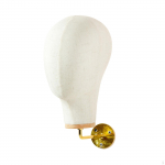 Canvas Mannequin Head Display for Wigs And Hats in Home Or Salon 15cm Hook