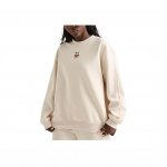 Adidas Originals Ss25 &Uuml;lem&otilde;&otilde;duline &Uuml;mmarguse Kaelusega Dressipluus Kirsiseeria Mood Pikkade Varrukatega Dressipluus Naiste Dressipluus Kreemvalge KC3004 S